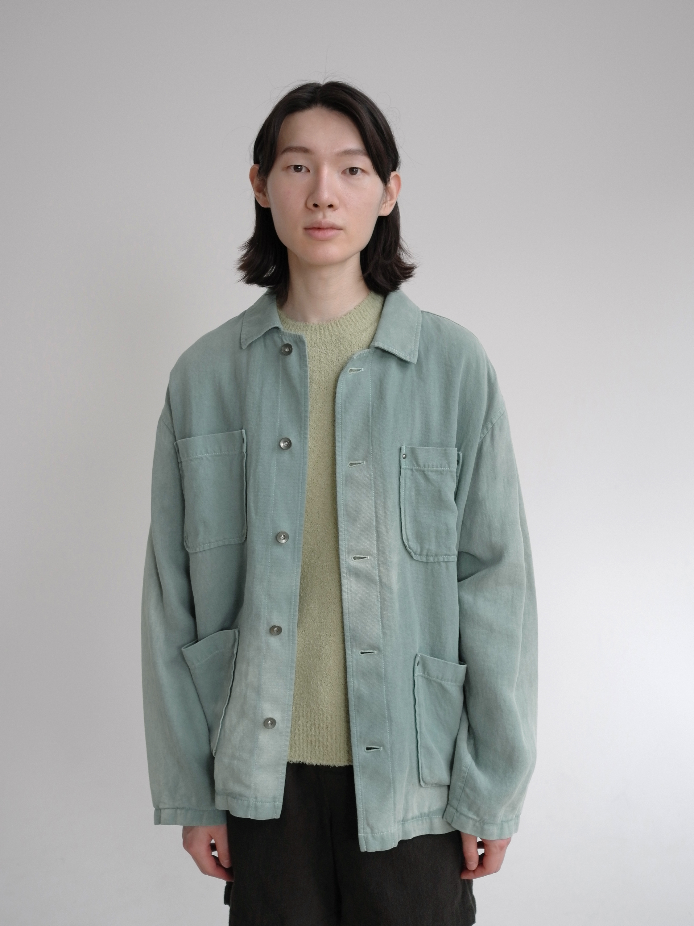 エントリー最大P14倍以上 Auralee WASHI DUCK CANVAS BLOUSON 3