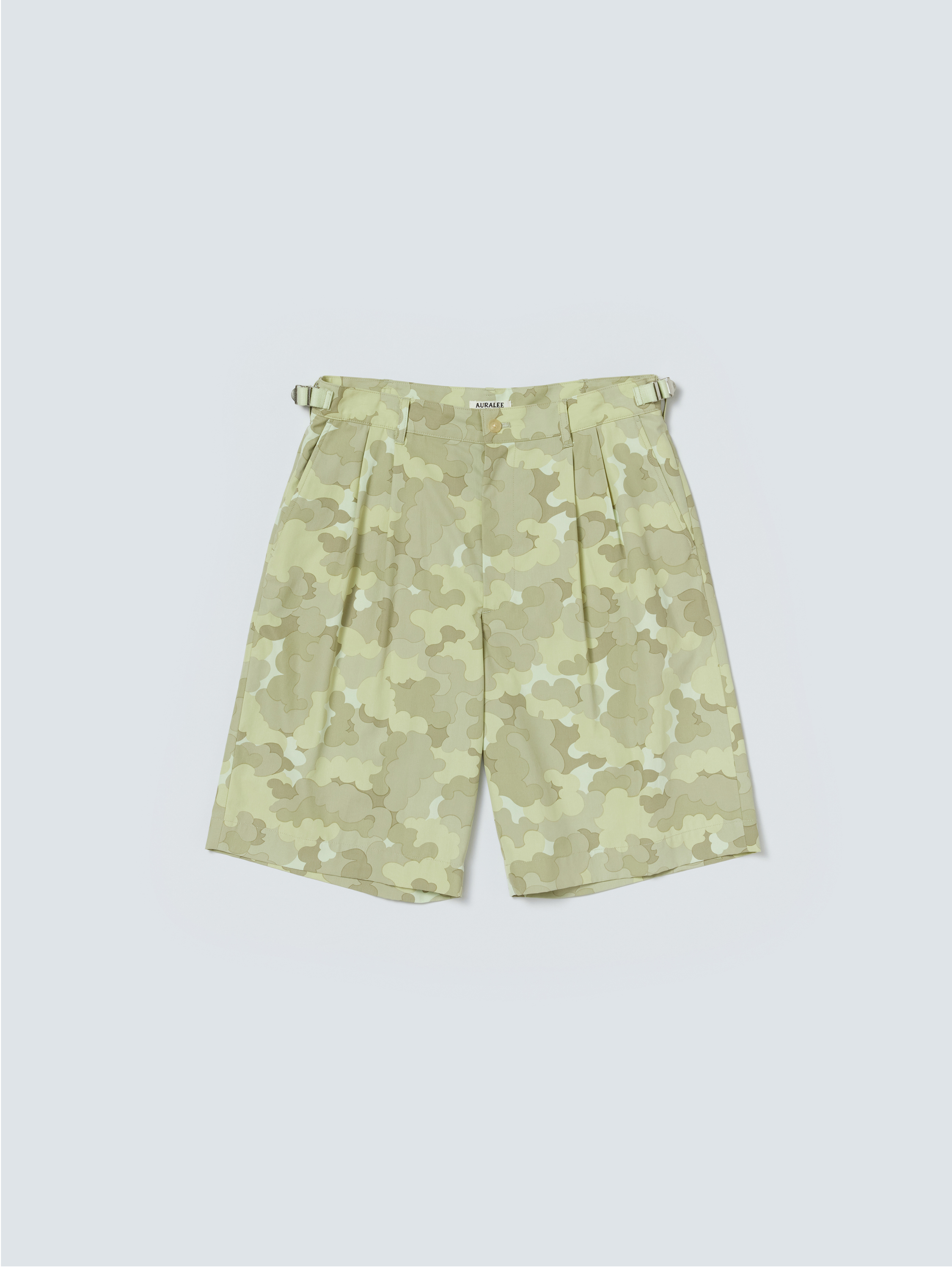 魅了 AURALEE WASHED FINX CAMOUFLAGE SHORTS 4 tbg.qa