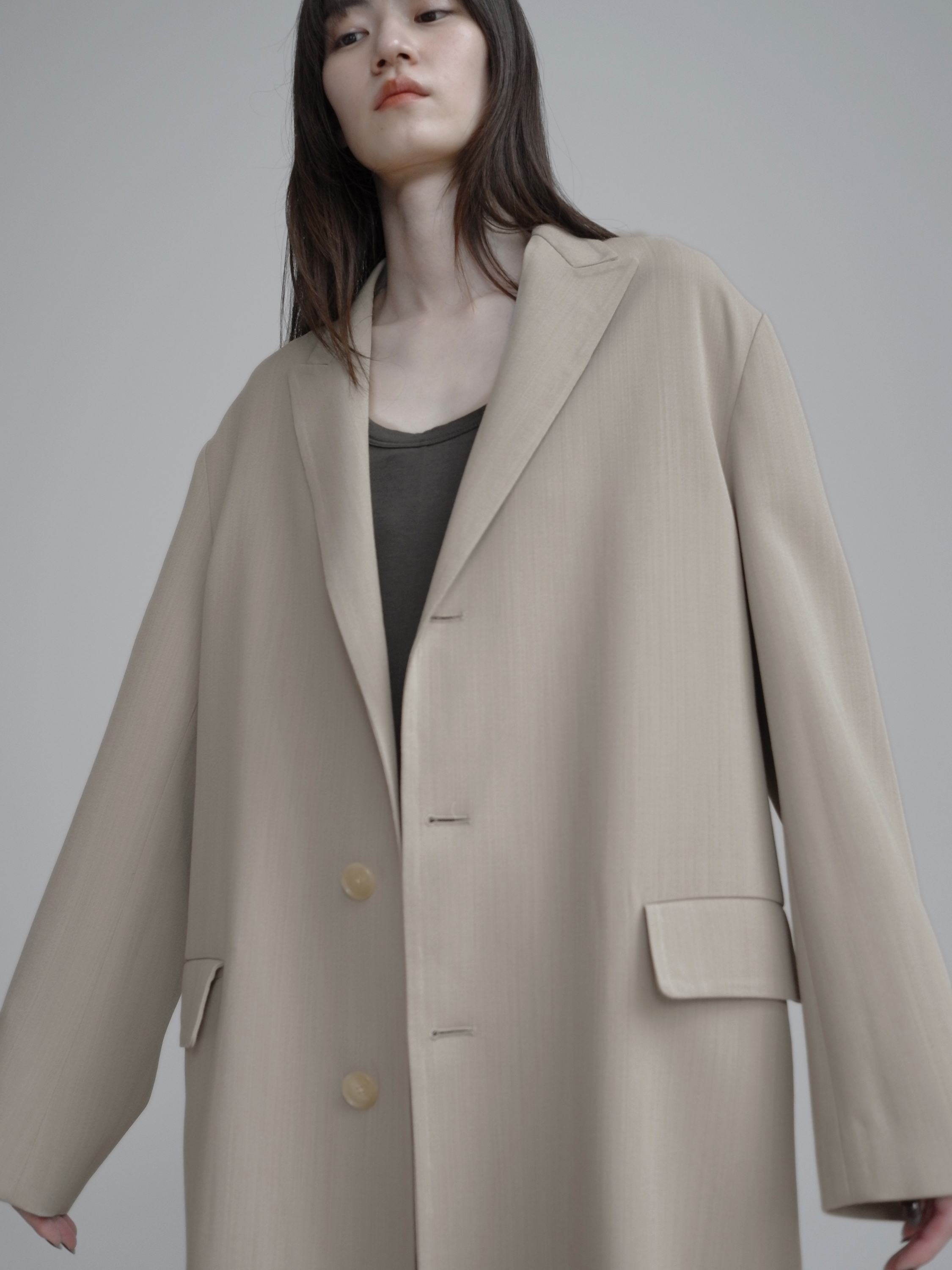 AURALEE 20AW Bluefaced Wool Chester Coat ジャケット/アウター